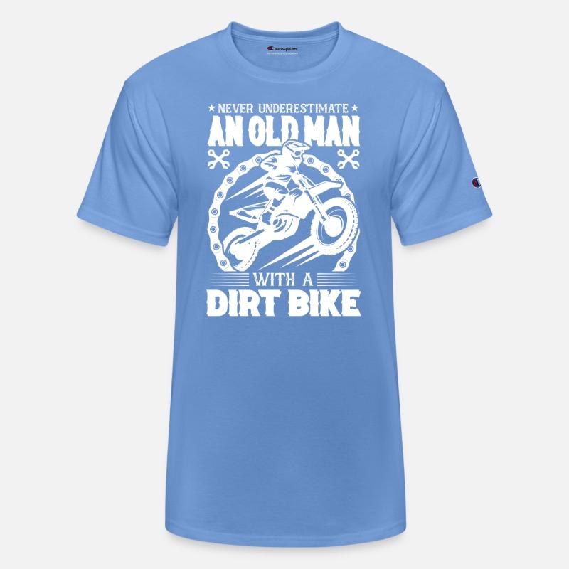 Never Underestimate A Old man With A Dirt Bike
