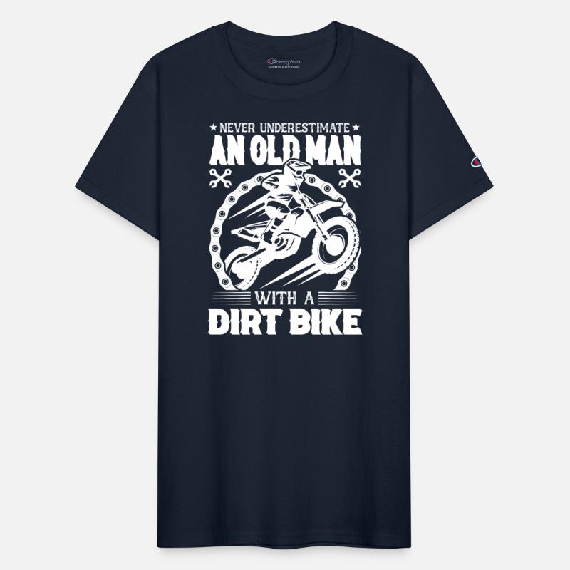 Never Underestimate A Old man With A Dirt Bike