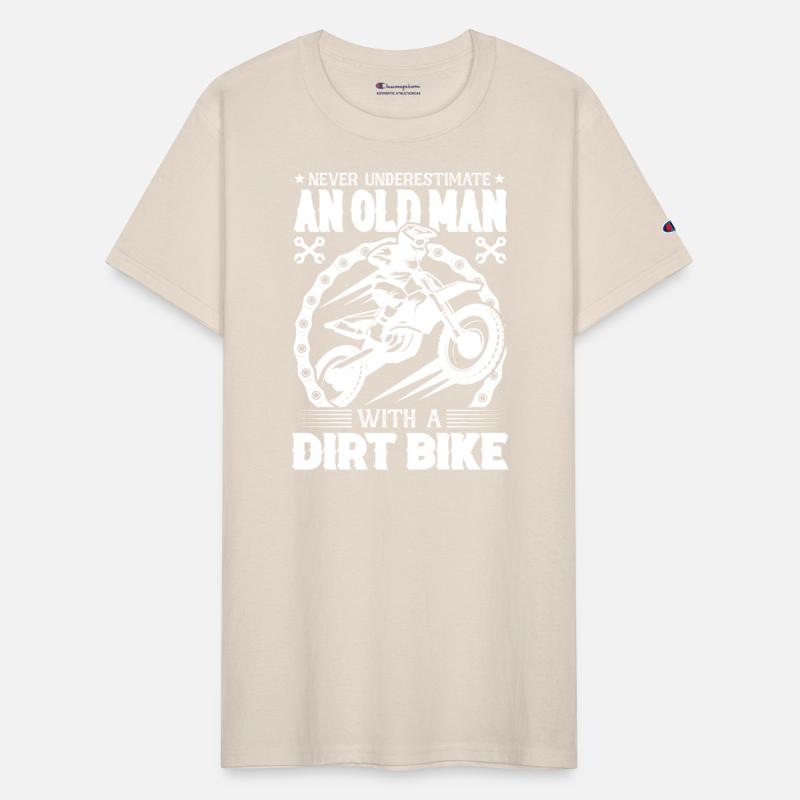 Never Underestimate A Old man With A Dirt Bike