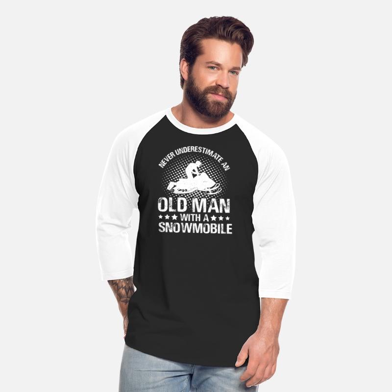 Never Underestimate an Old Man with a Snowmobile