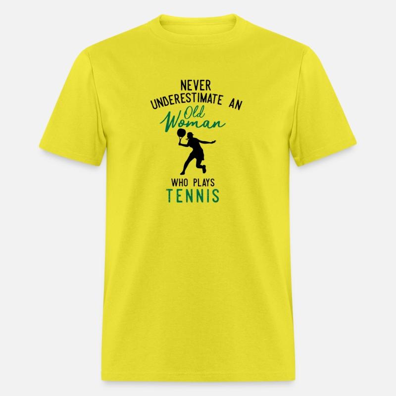 Never Underestimate An Old Who Plays Tennis