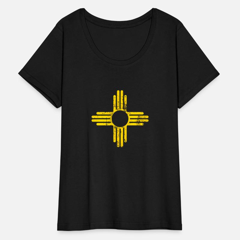 New Mexico Zia Sun Symbol Yellow Zia Sun Alone