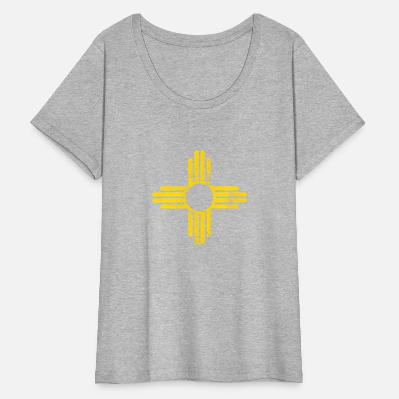 New Mexico Zia Sun Symbol Yellow Zia Sun Alone