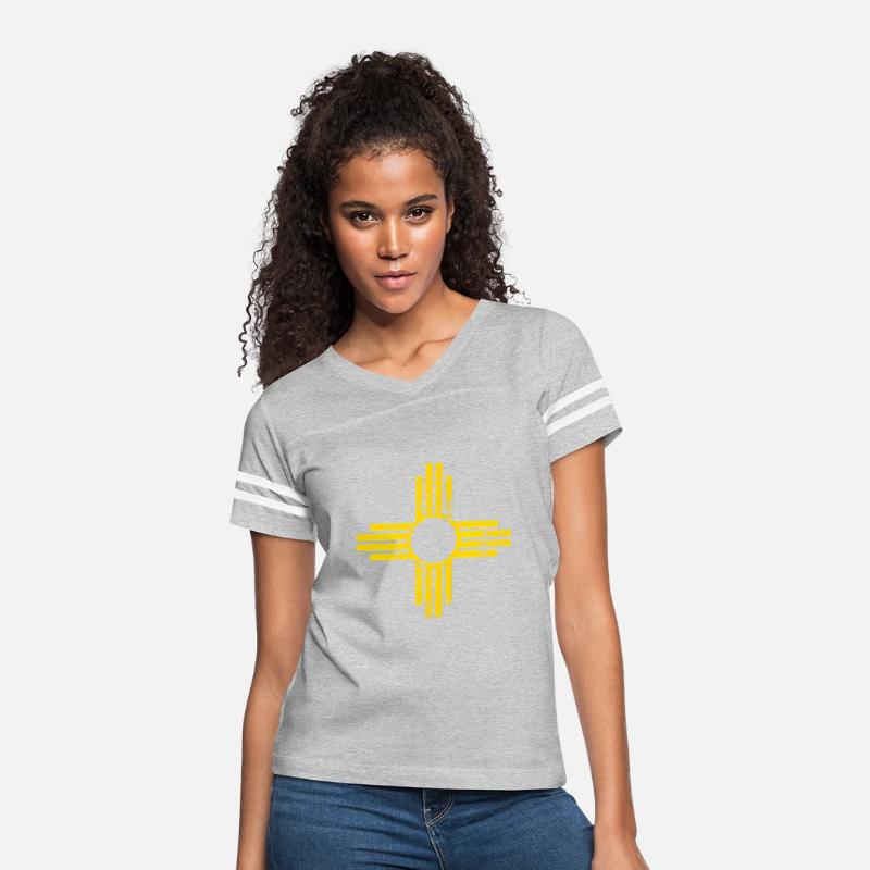 New Mexico Zia Sun Symbol Yellow Zia Sun Alone