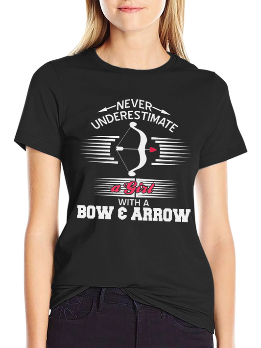Archery Girls T-Shirt - Never Underestimate