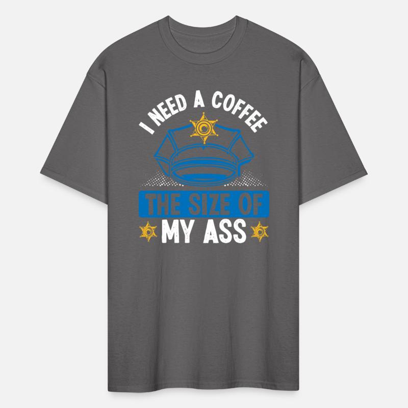 Night Shift Police Officer Coffee Size Policeman