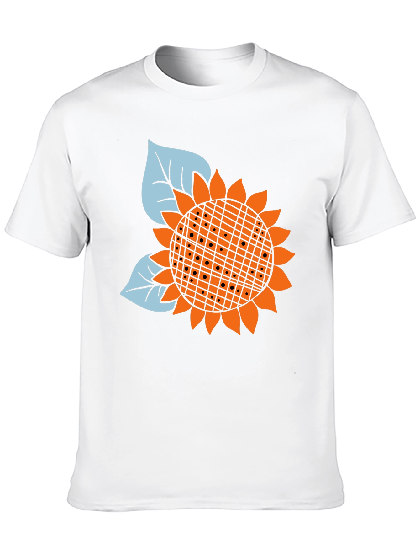 Sunflower Graphic Black Tee