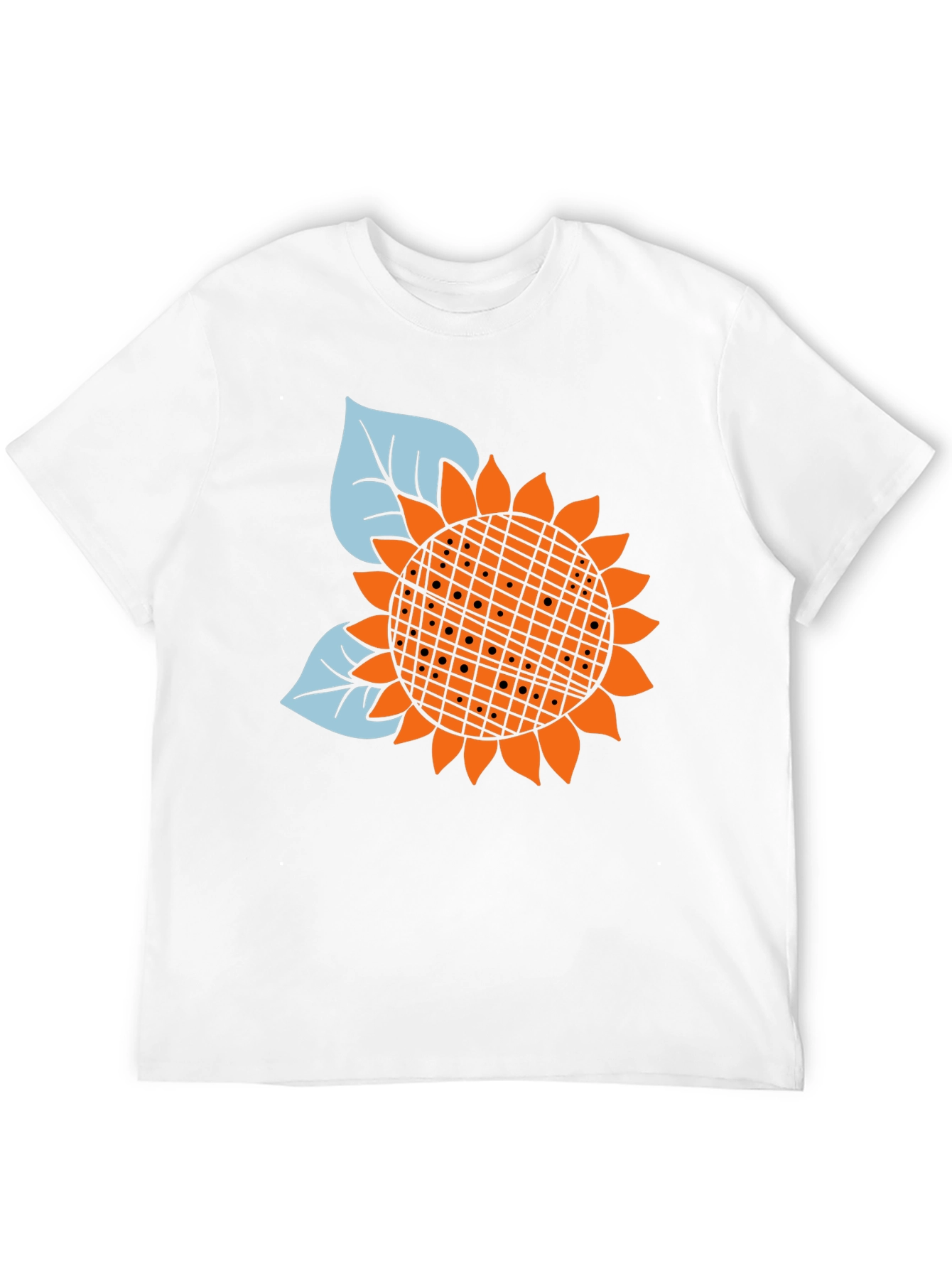 Sunflower Graphic Black Tee