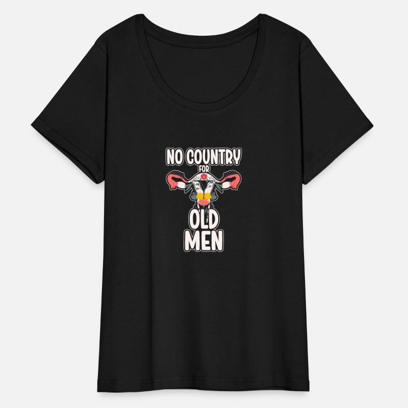 No Country For Old Men Floral Uterus Feminist