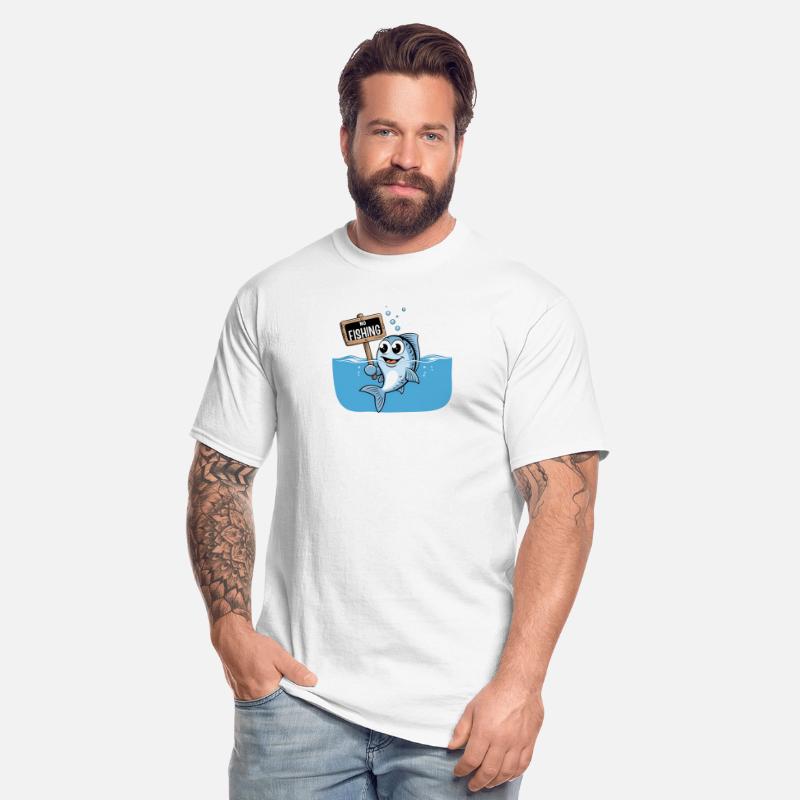 No Fishing – Cartoon Fish Joke