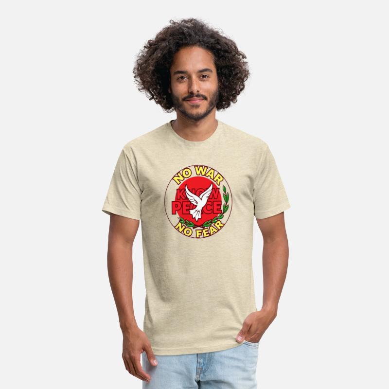 No War, Know Peace, No Fear Design