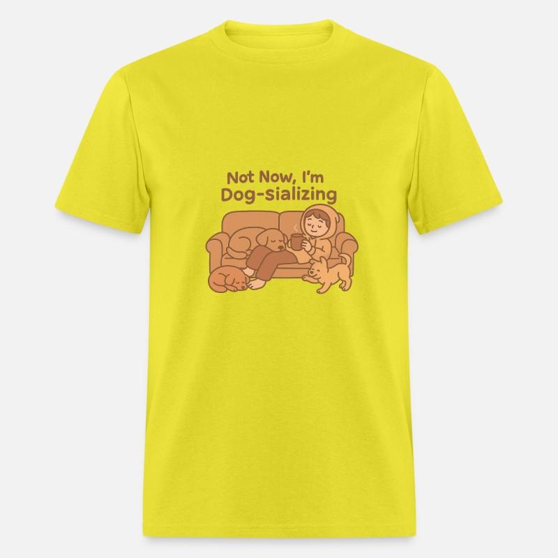 Not Now, I'm Dog-sializing - Cozy Dog Tee