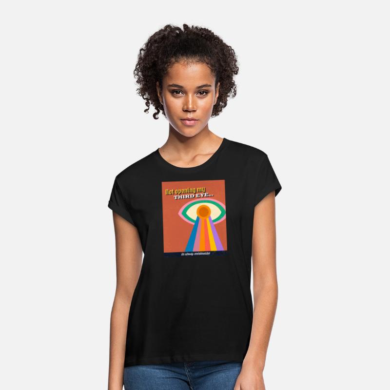 Not Opening My Third Eye Retro Design