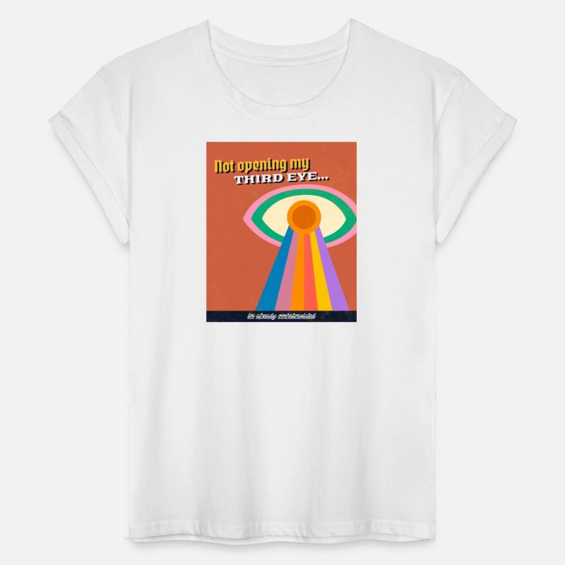 Not Opening My Third Eye Retro Design
