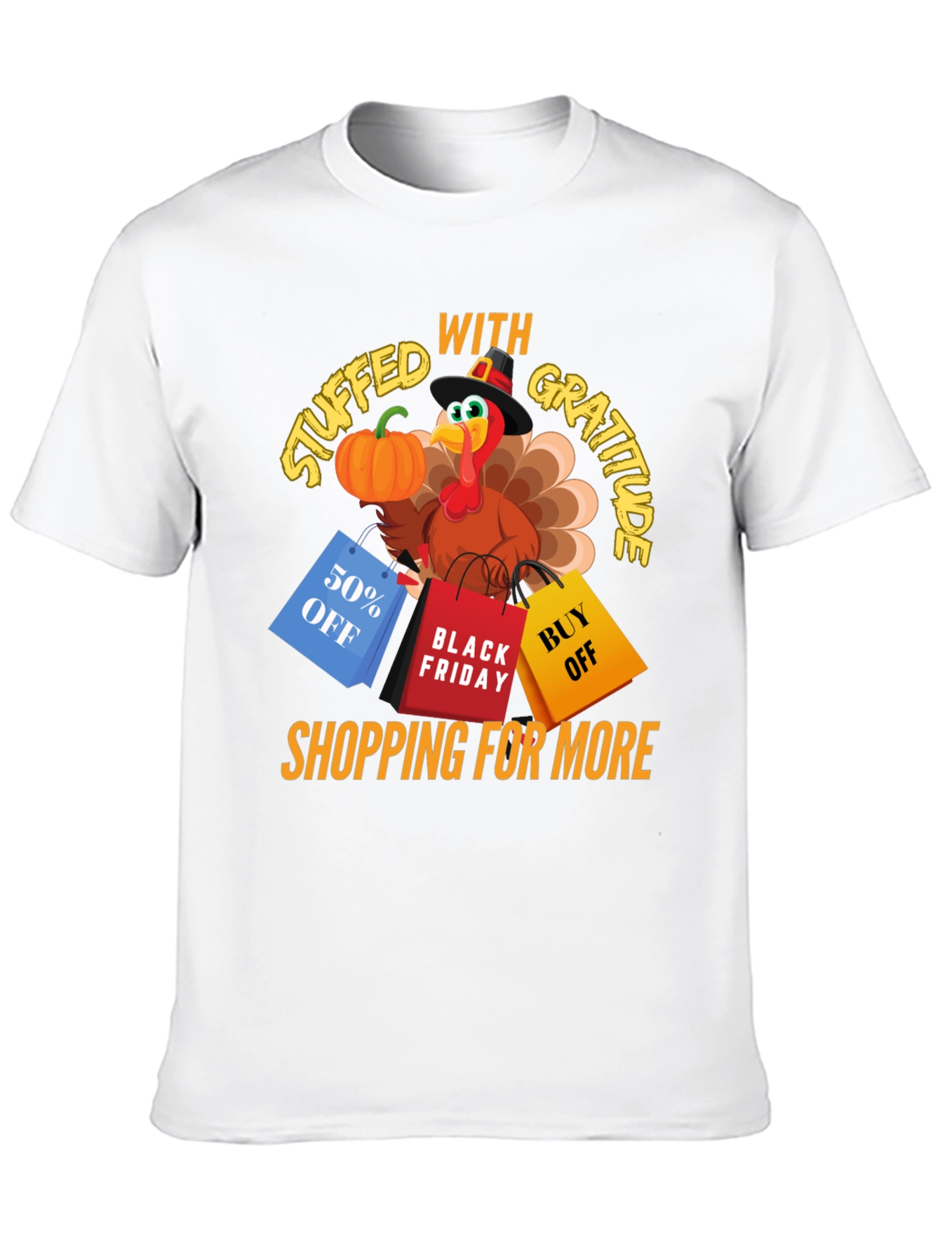 Thanksgiving Turkey Shopping T-Shirt