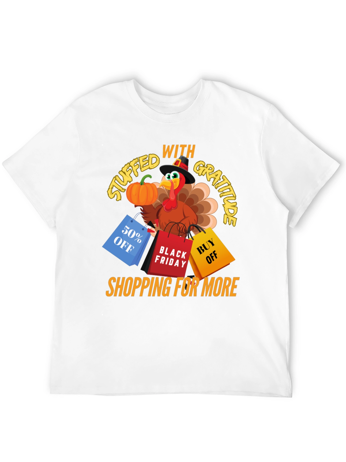 Thanksgiving Turkey Shopping T-Shirt