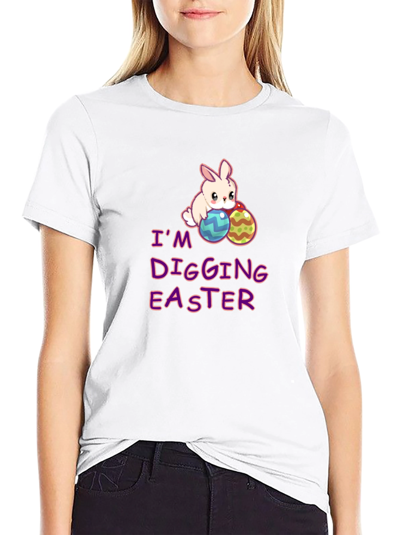 Im Digging Easter Bunny T-Shirt