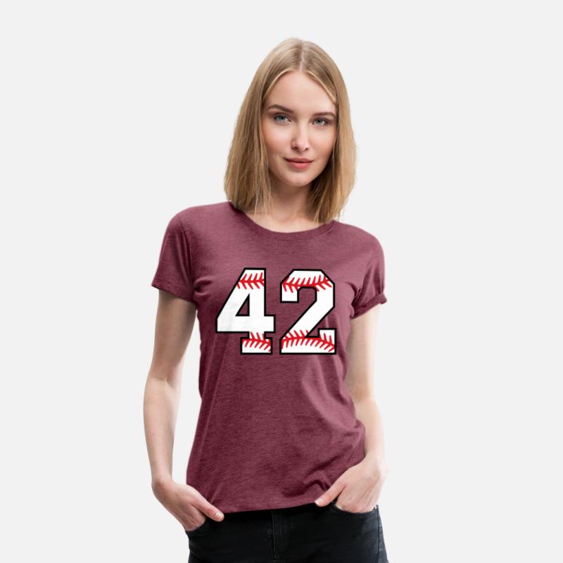 Number 42 Forty Two Baseball Lucky Favorite Jersey
