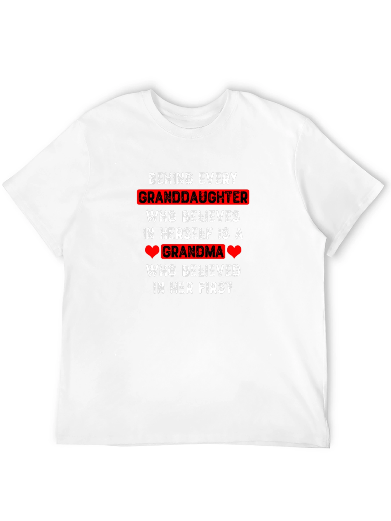 Granddaughter Grandma Graphic Tee