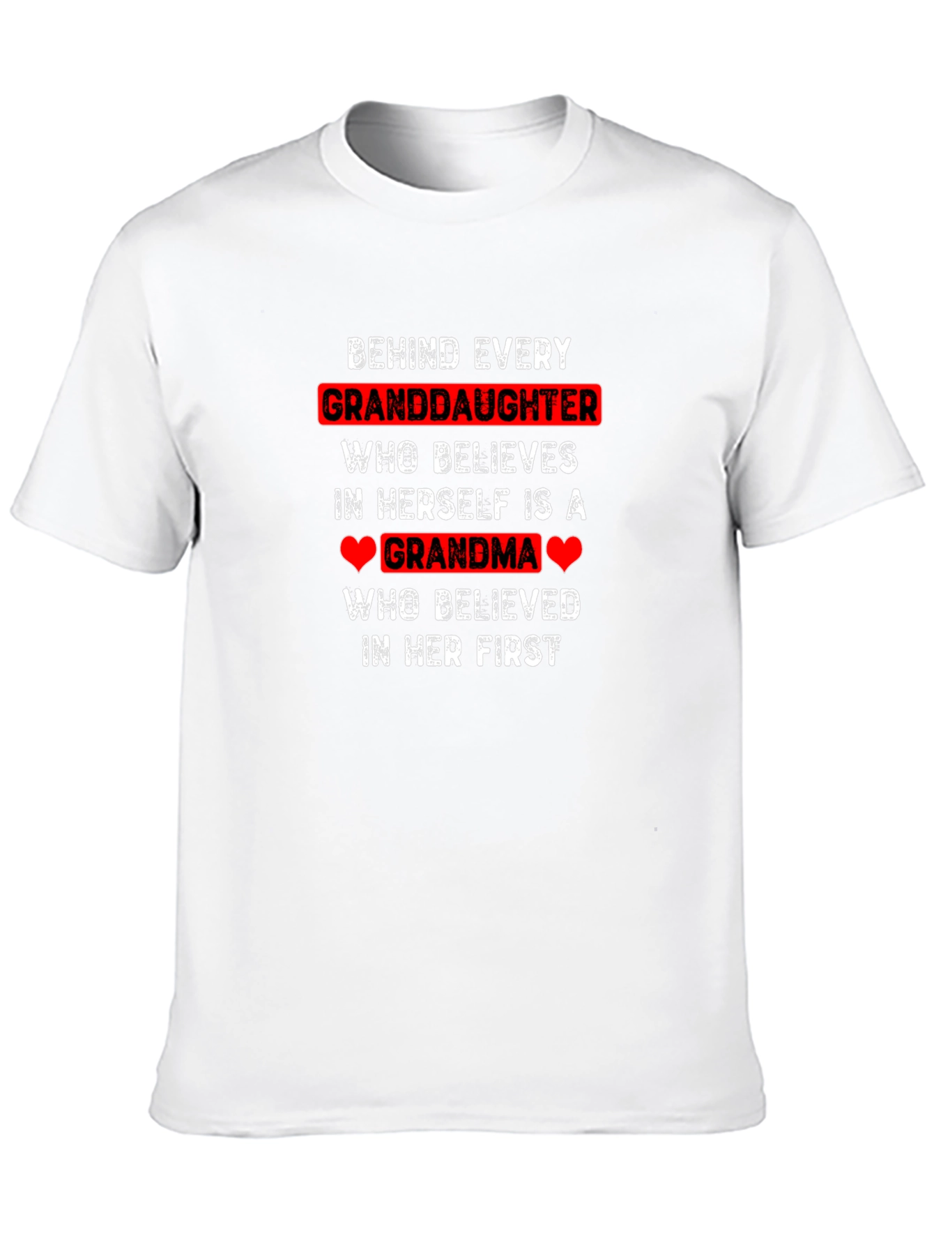 Granddaughter Grandma Graphic Tee
