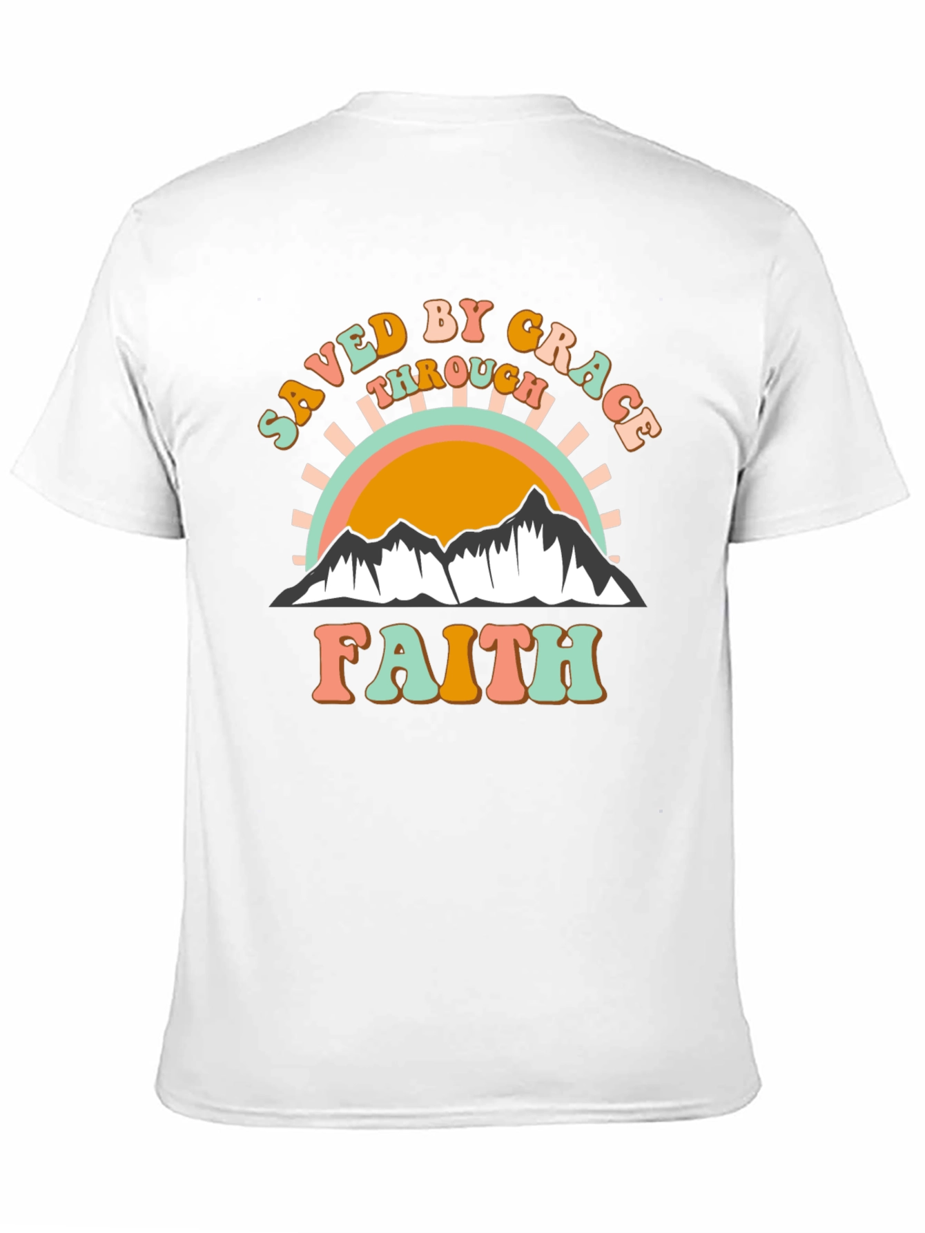 Saved By Grace T-Shirt - Christian Faith Apparel