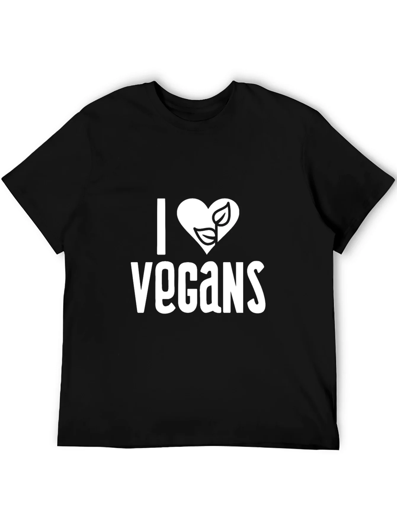 I Heart Vegans Graphic Tee - Vegan Lover T-Shirt