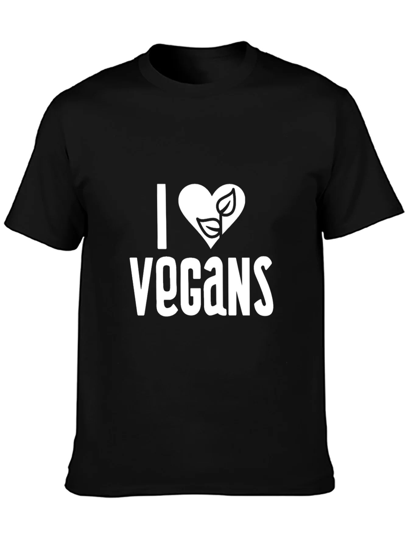 I Heart Vegans Graphic Tee - Vegan Lover T-Shirt