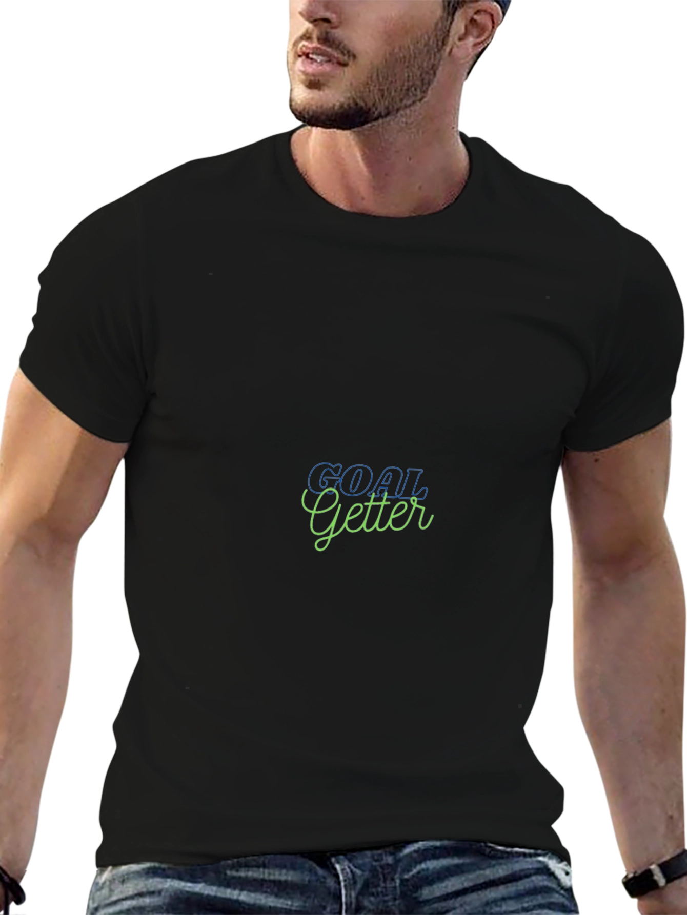 Goal Getter Black T-Shirt