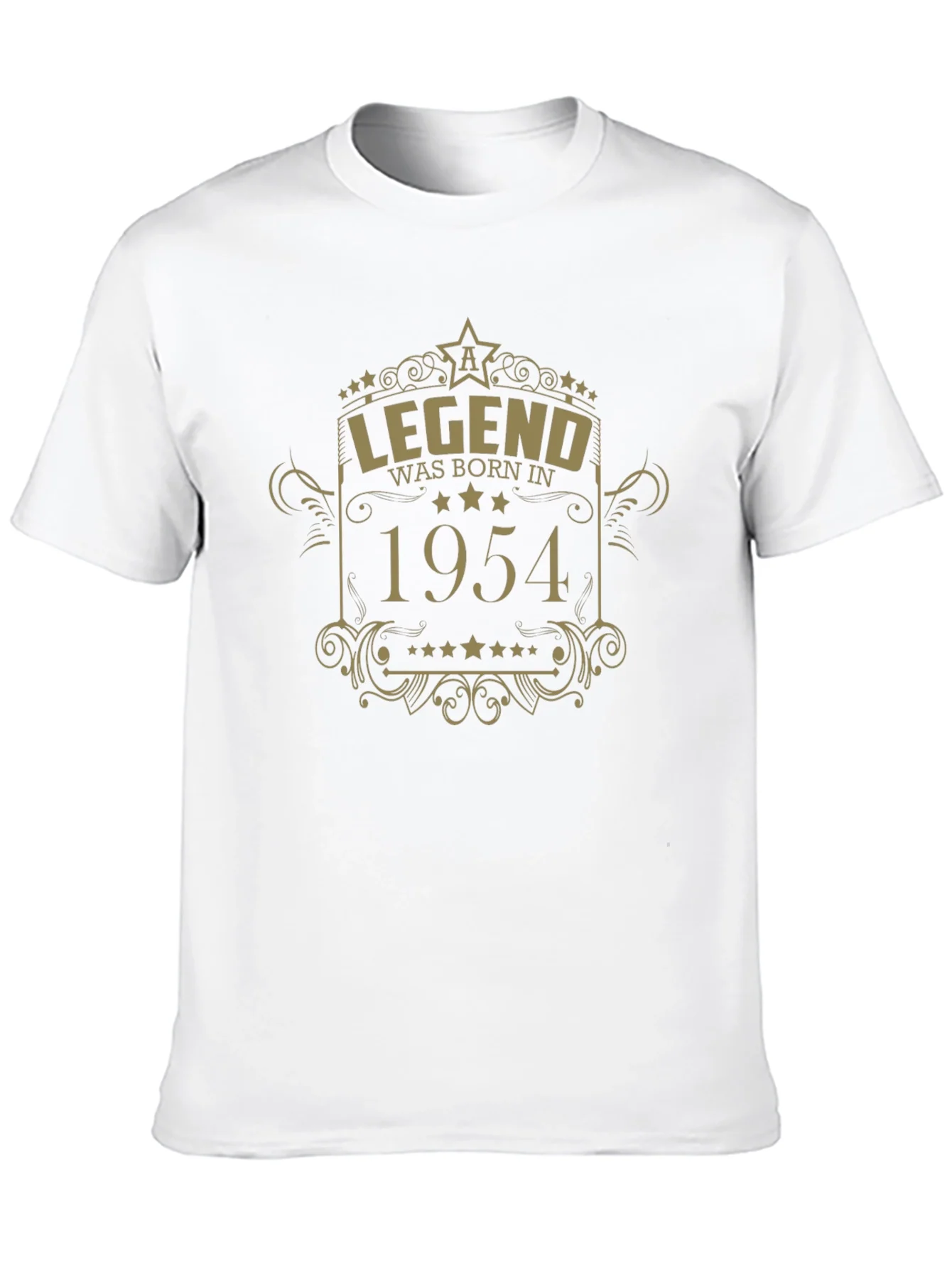 Legend Born in 1954 Black Graphic Tee