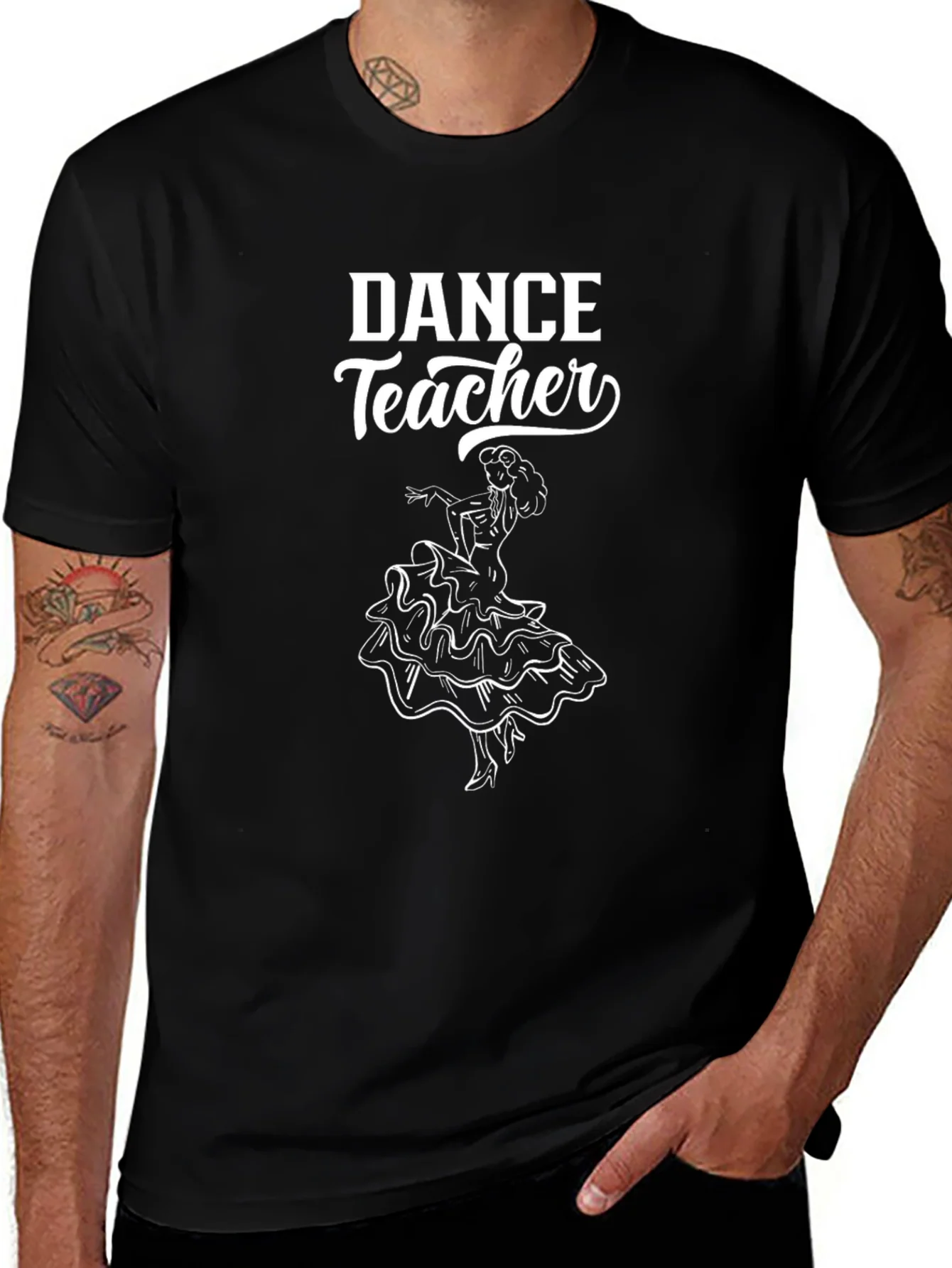Dance Teacher Graphic Tee - Stylish & Comfortable