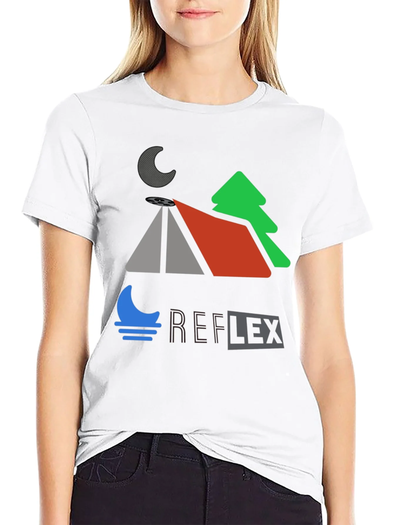 Reflex Graphic Tee - Night Camping Design