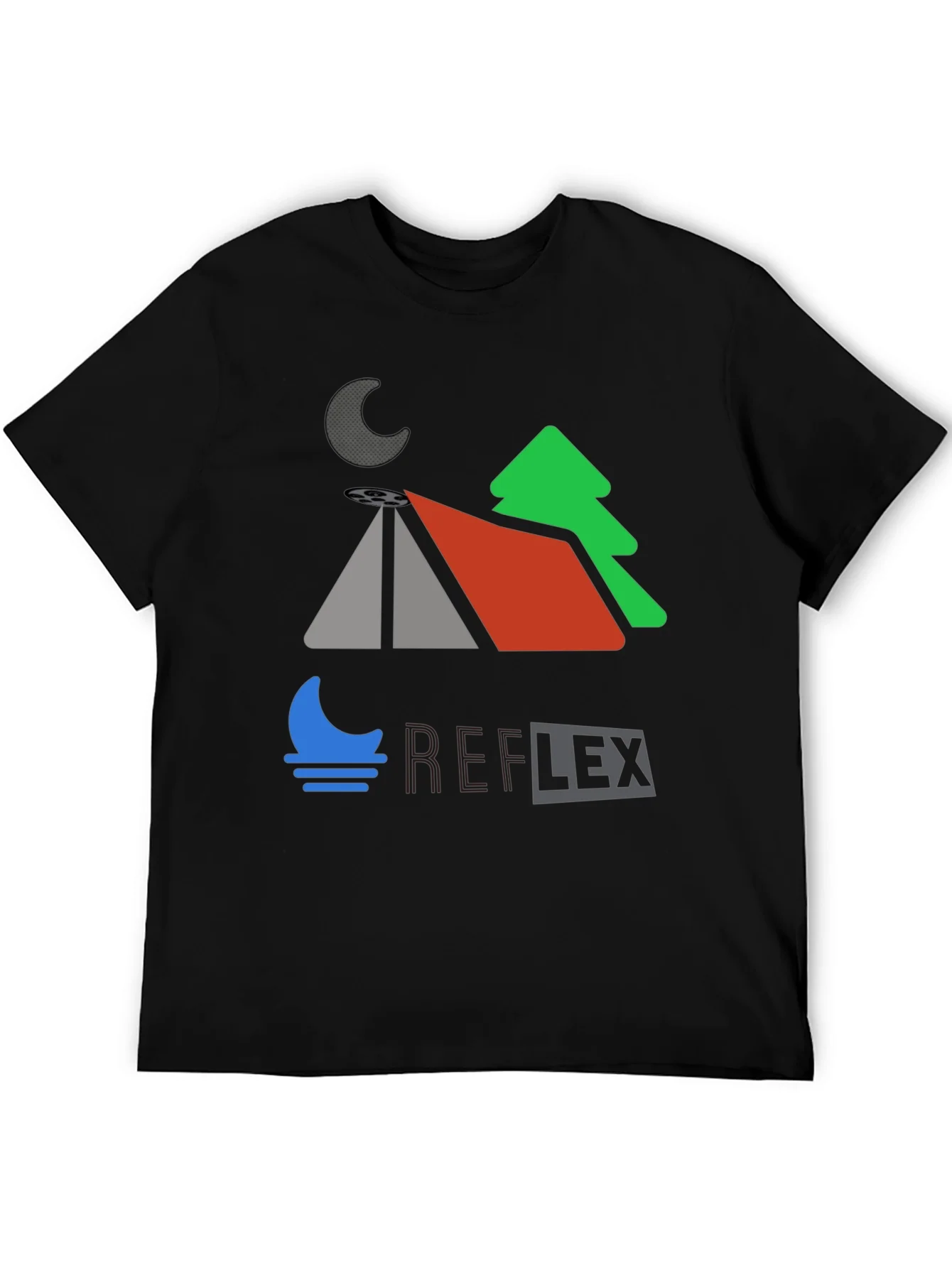 Reflex Graphic Tee - Night Camping Design