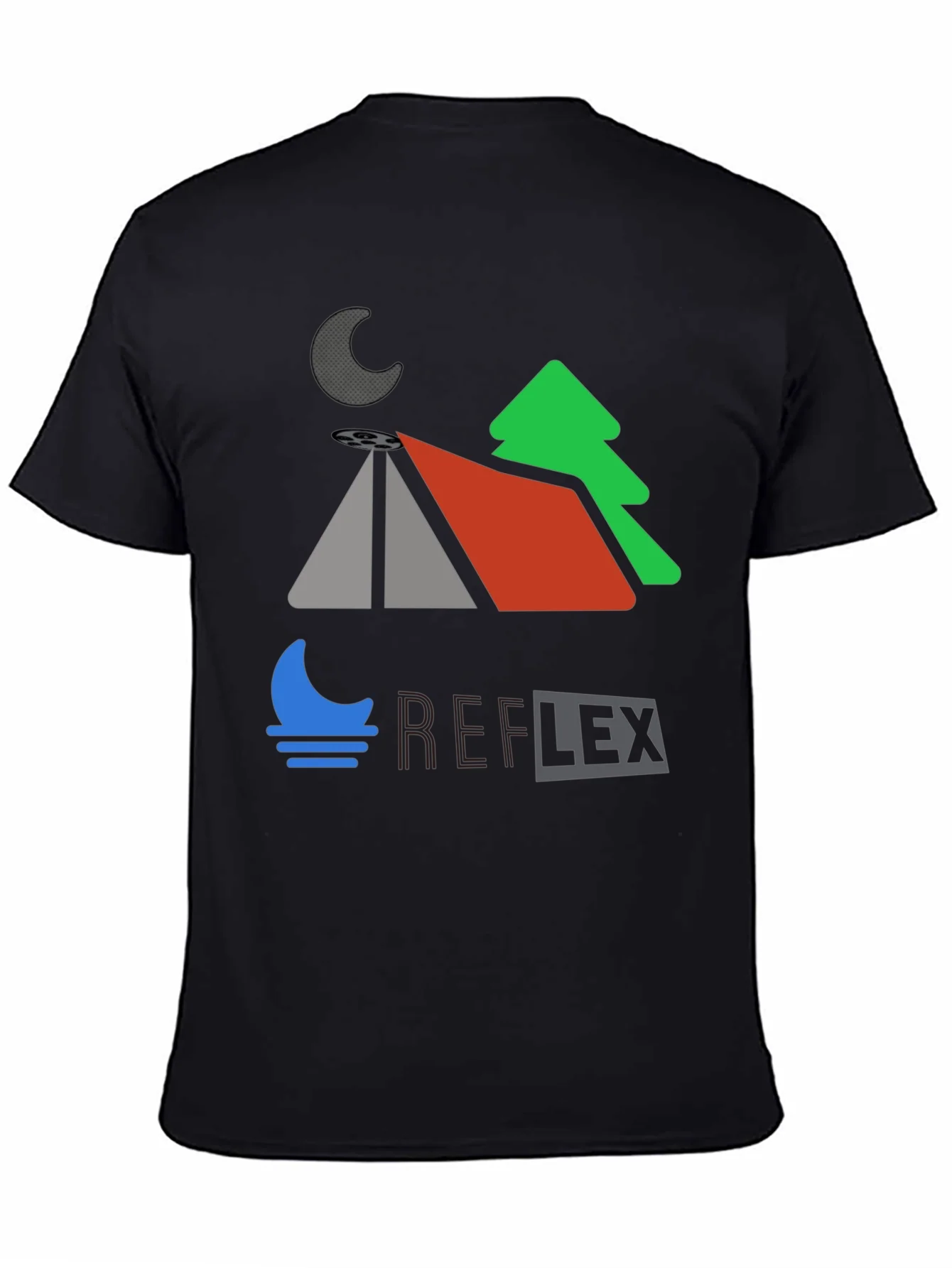 Reflex Graphic Tee - Night Camping Design