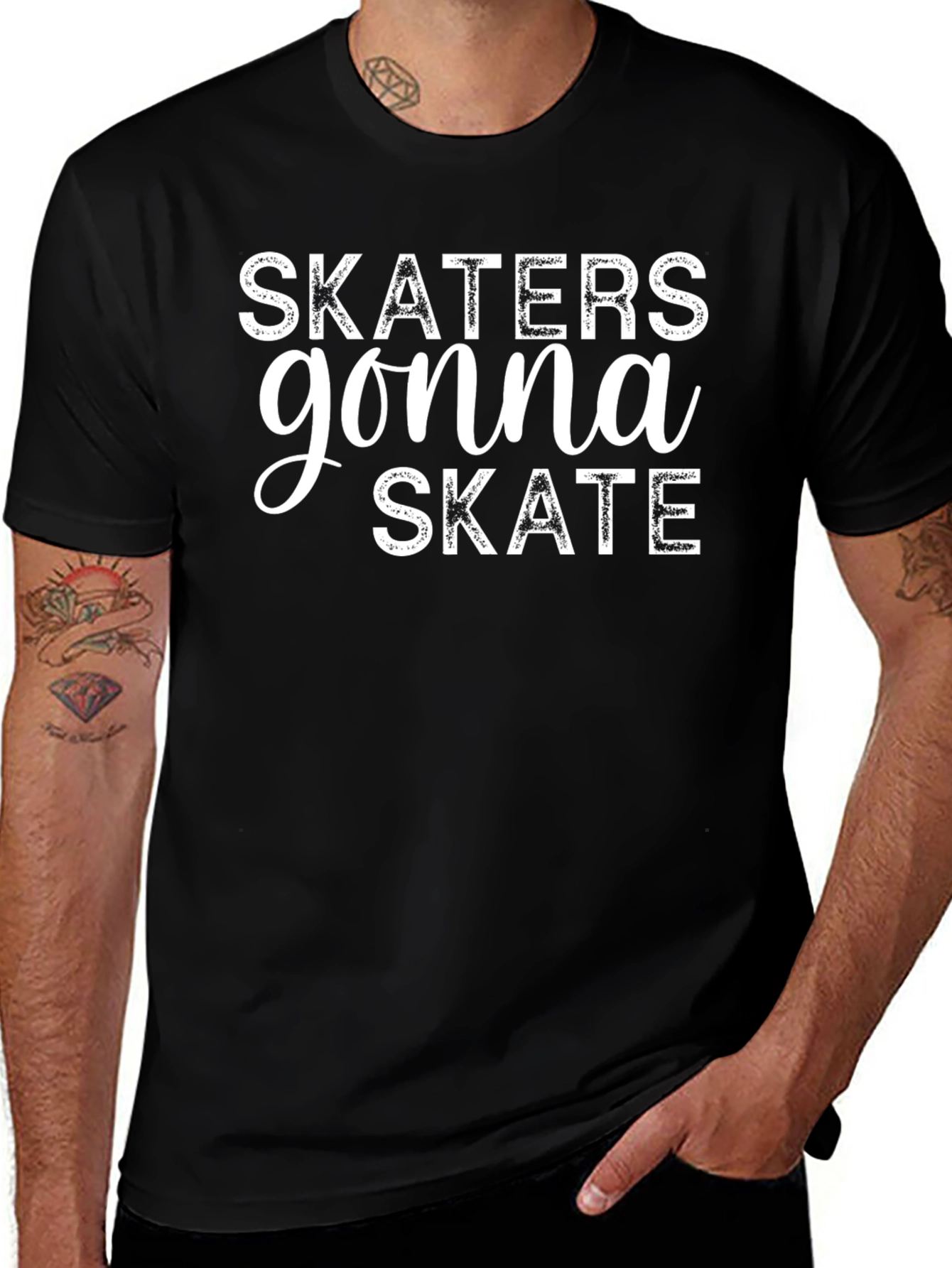Skaters Gonna Skate Graphic T-Shirt