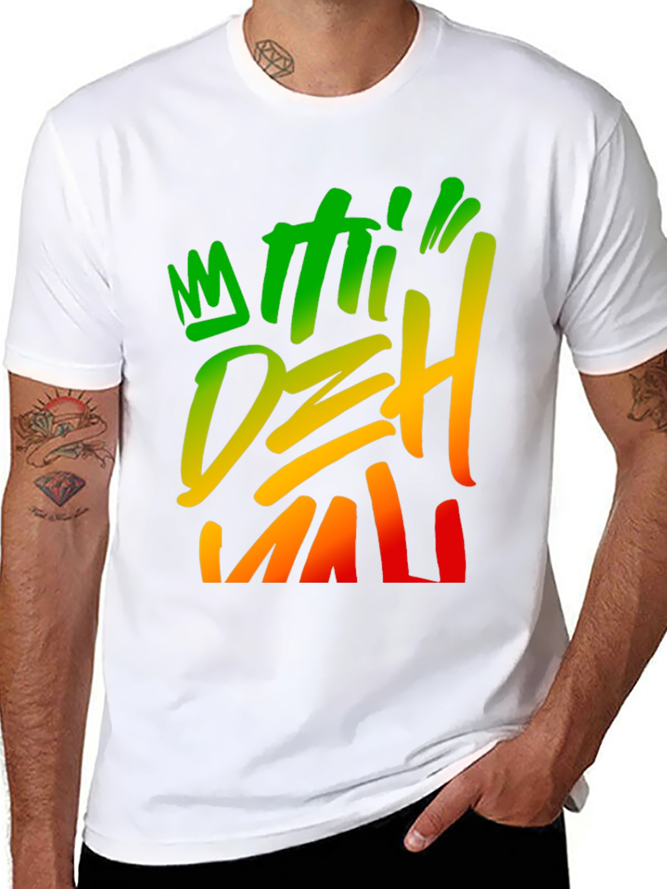 Rasta Reggae T-Shirt - DZH Mali