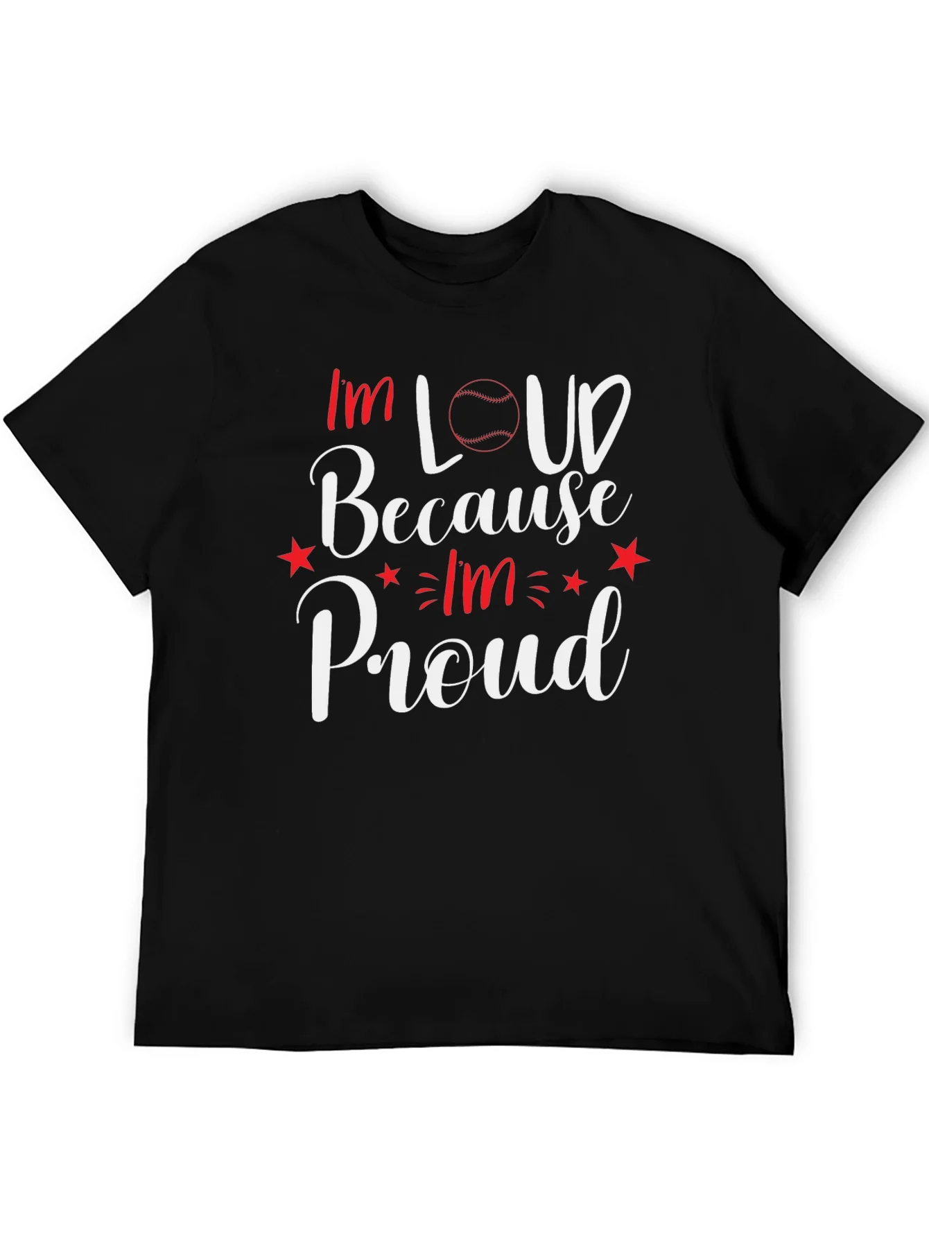 Im Loud Baseball Graphic T-Shirt