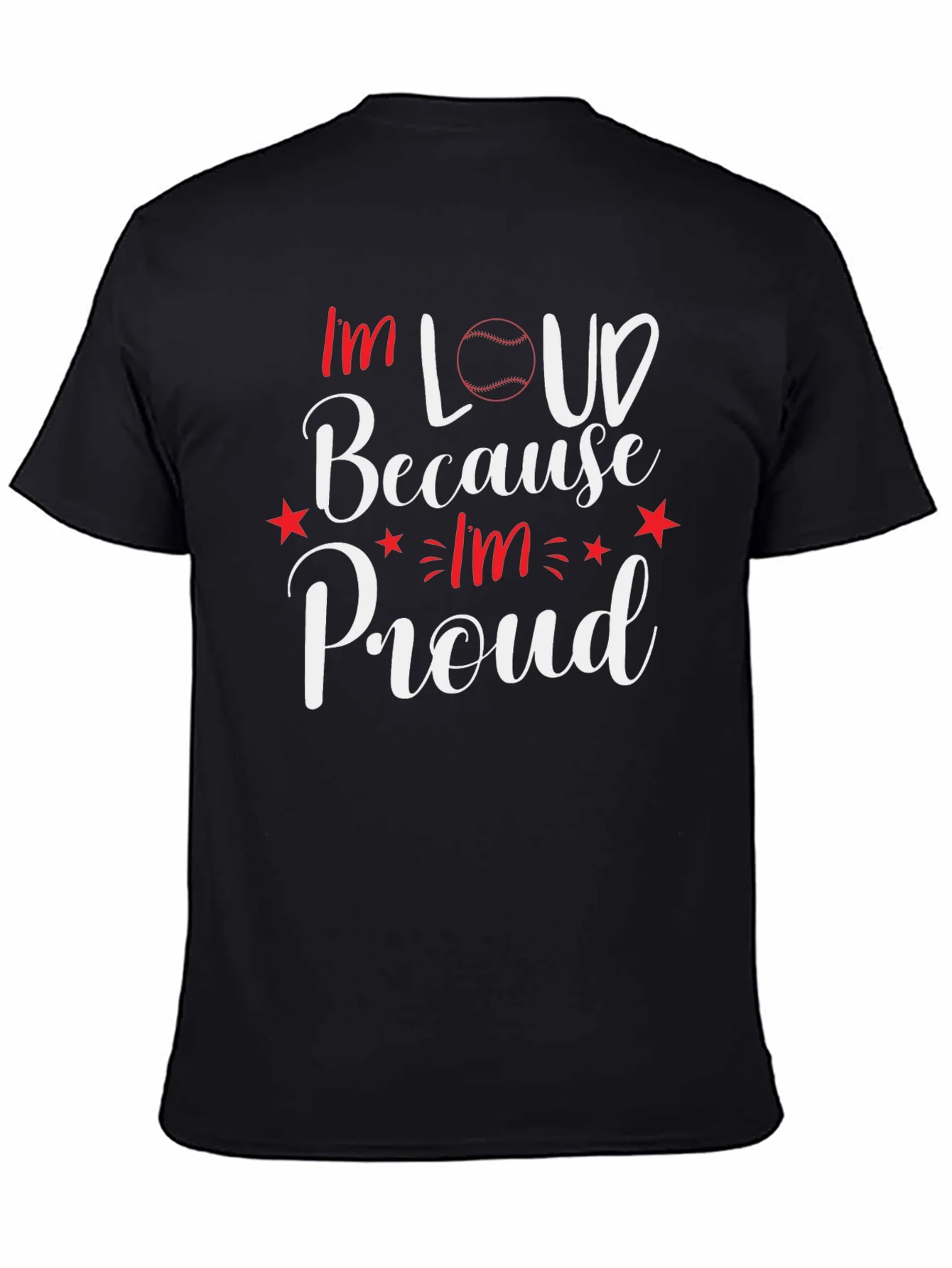 Im Loud Baseball Graphic T-Shirt