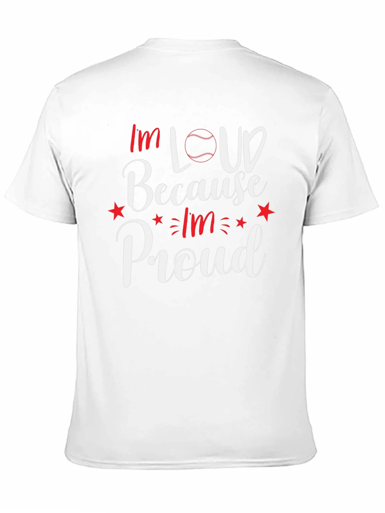 Im Loud Baseball Graphic T-Shirt