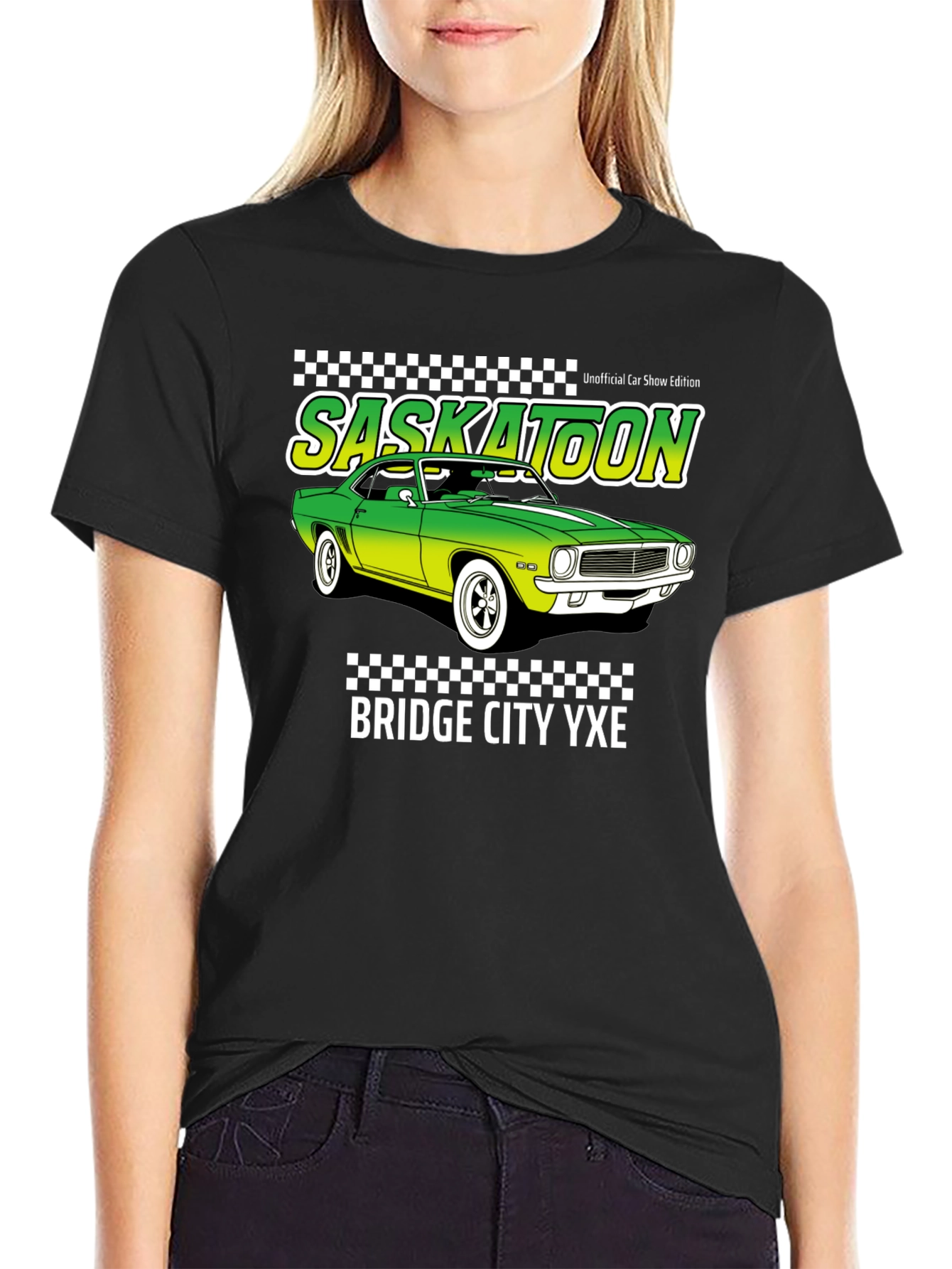 Saskatoon Car Show Edition Black T-Shirt
