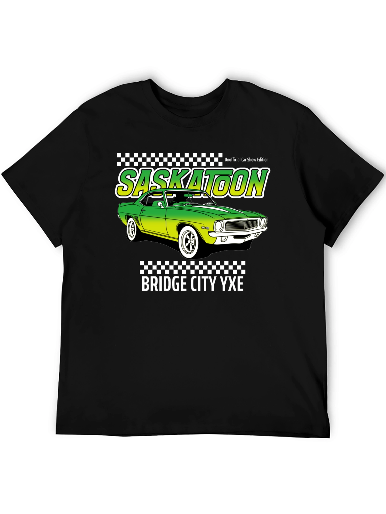 Saskatoon Car Show Edition Black T-Shirt