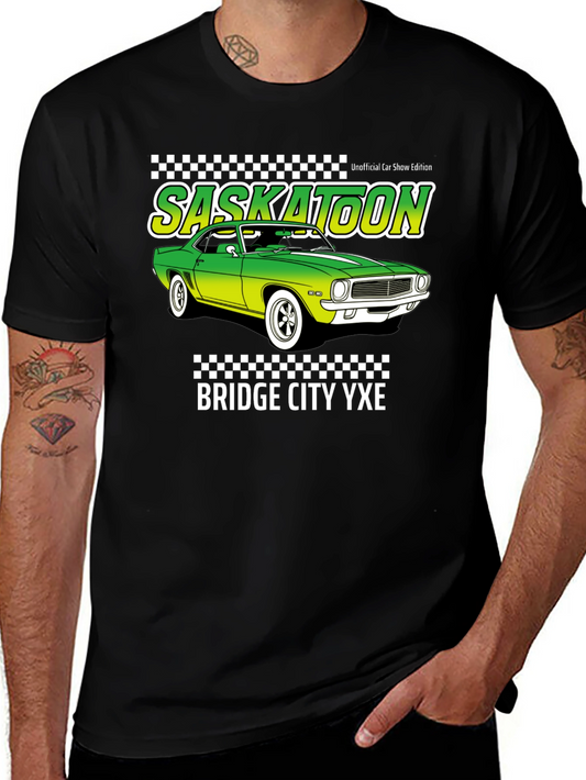 Saskatoon Car Show Edition Black T-Shirt