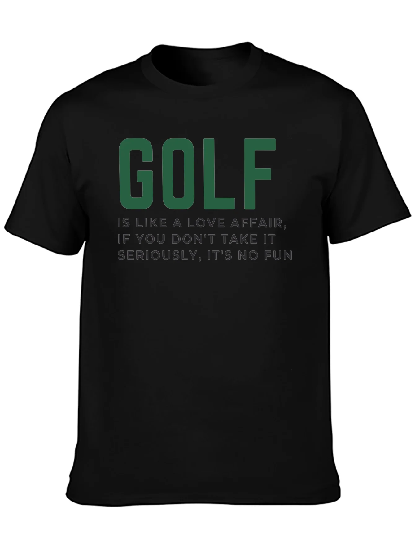 Golf Love Affair T-Shirt - Humorous Golfer Tee