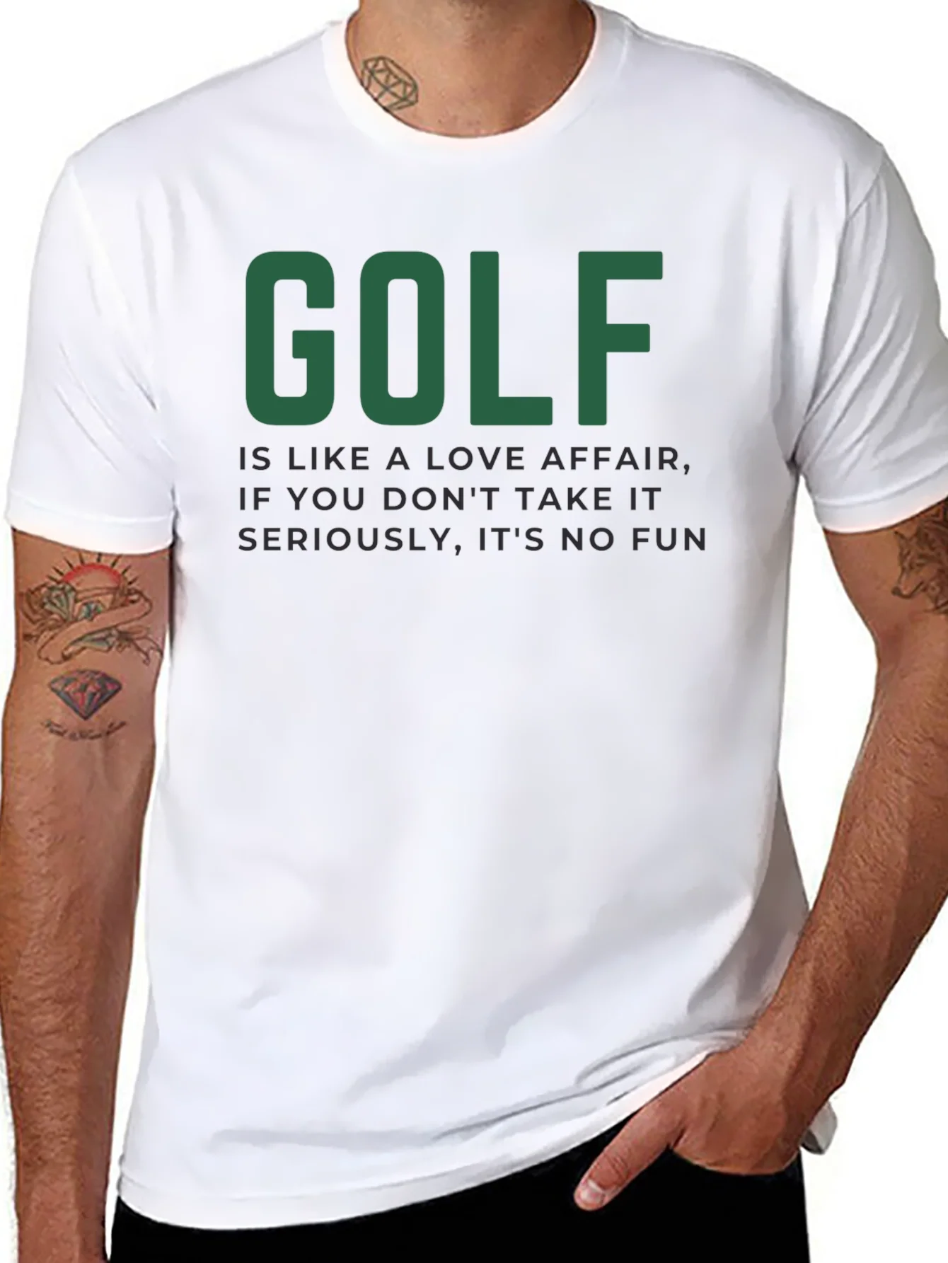 Golf Love Affair T-Shirt - Humorous Golfer Tee