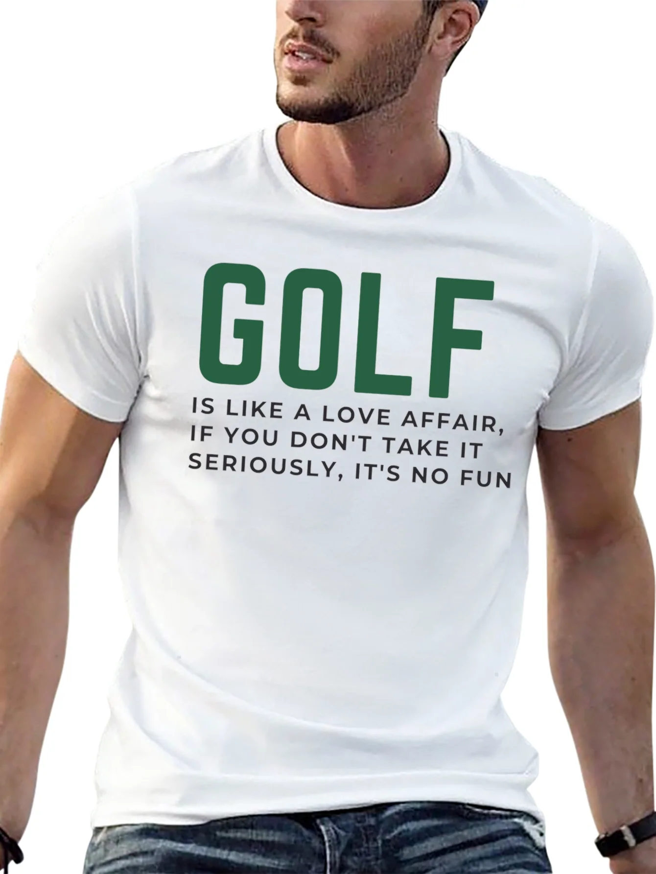 Golf Love Affair T-Shirt - Humorous Golfer Tee