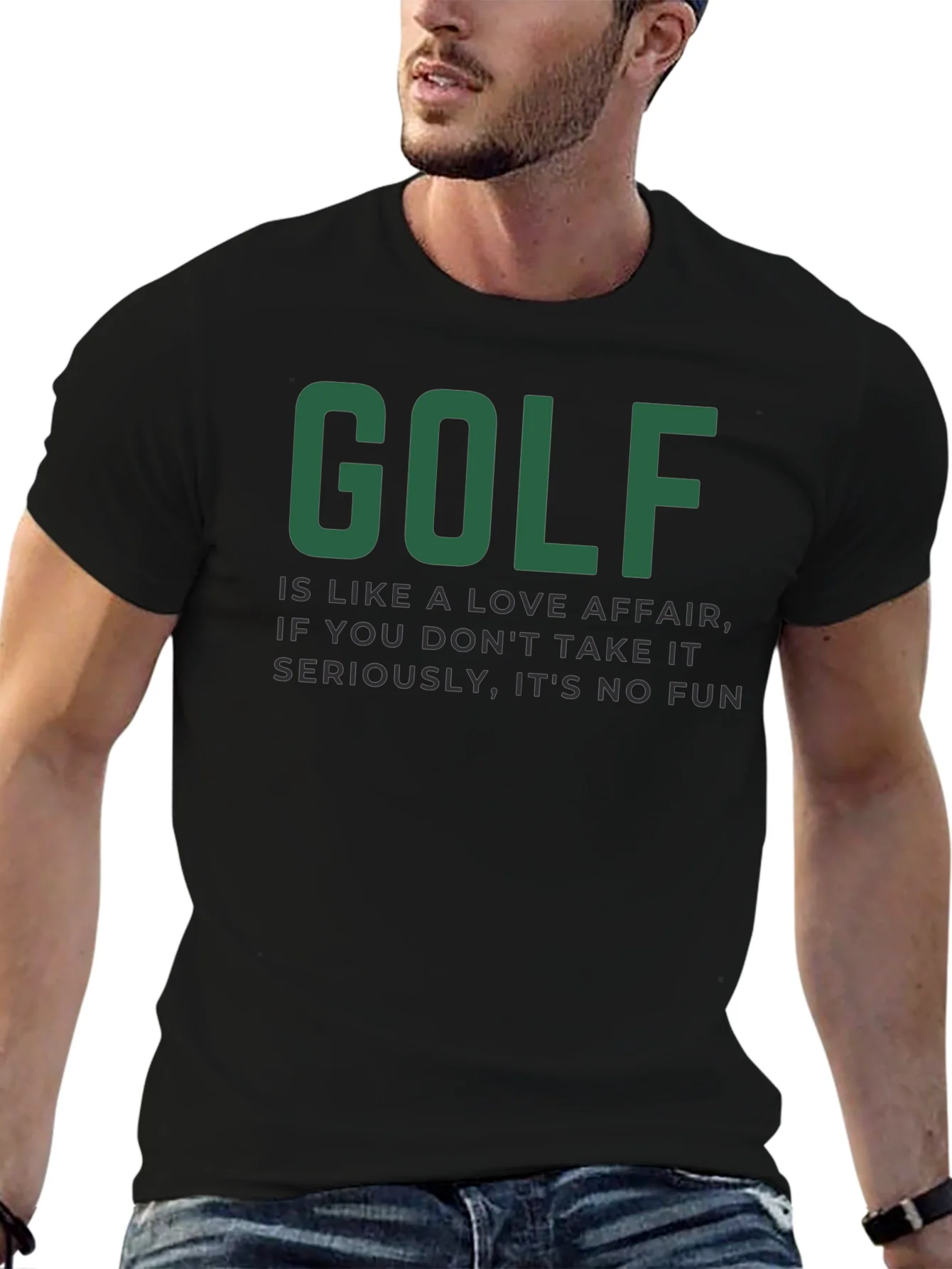 Golf Love Affair T-Shirt - Humorous Golfer Tee