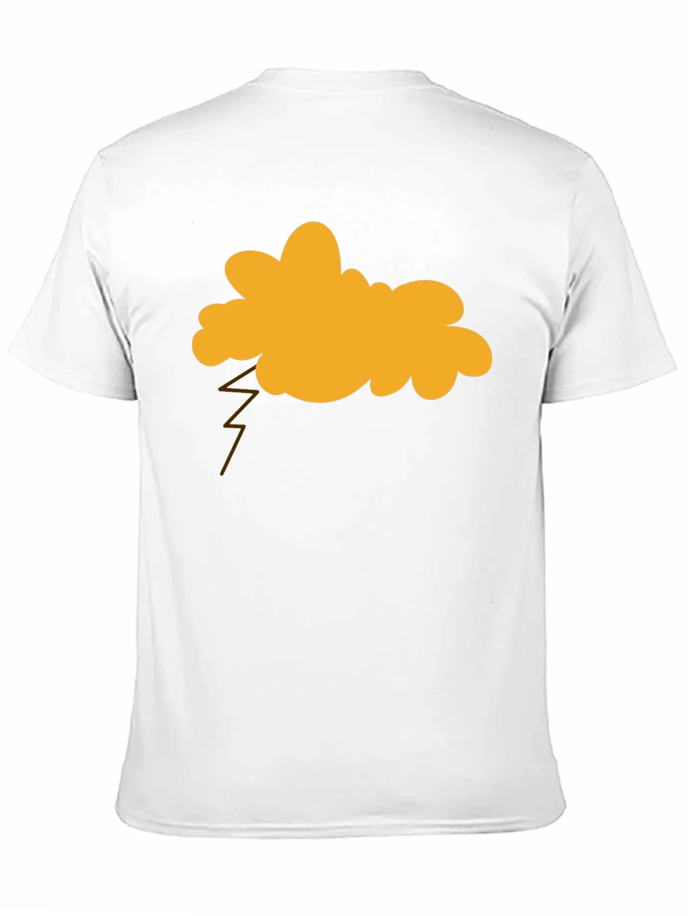 Thundercloud Graphic Tee - Black Cotton T-Shirt