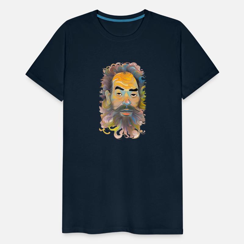 Old man's face