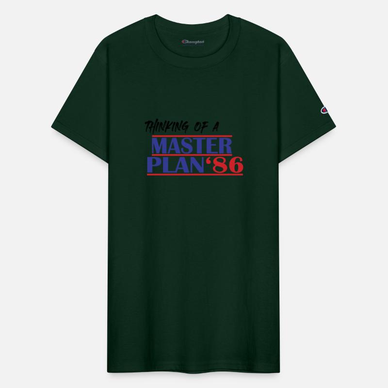 Old School Hip Hop T Shirt Master Plan Classic Rap