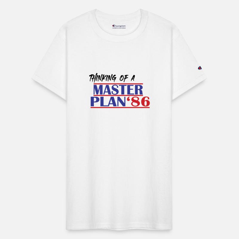 Old School Hip Hop T Shirt Master Plan Classic Rap