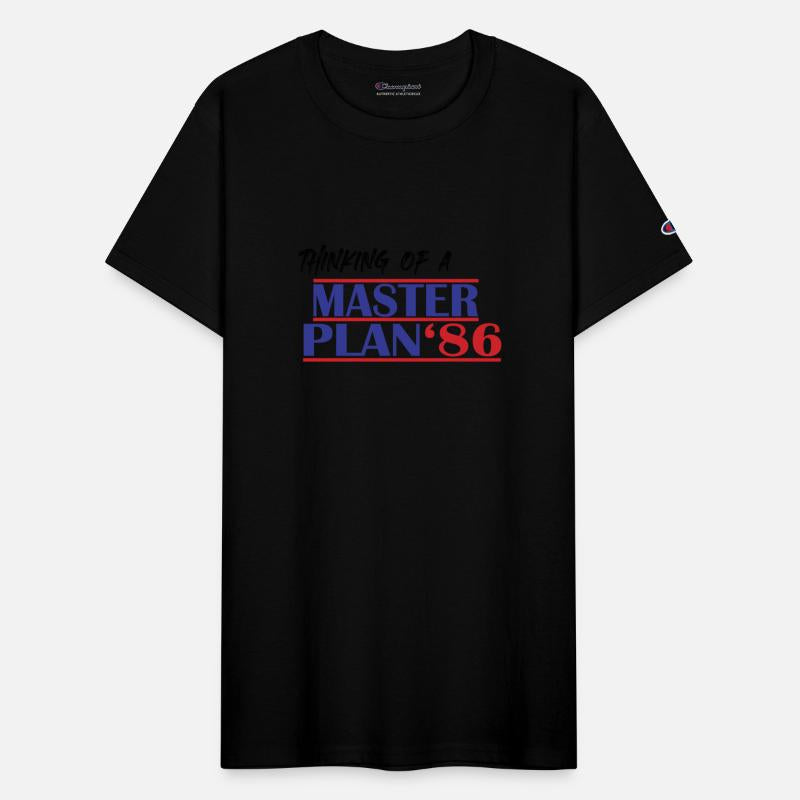 Old School Hip Hop T Shirt Master Plan Classic Rap